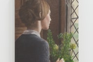 One of Michelle Rawlings' Jane Eyre portraits on display at James Cope Gallery.