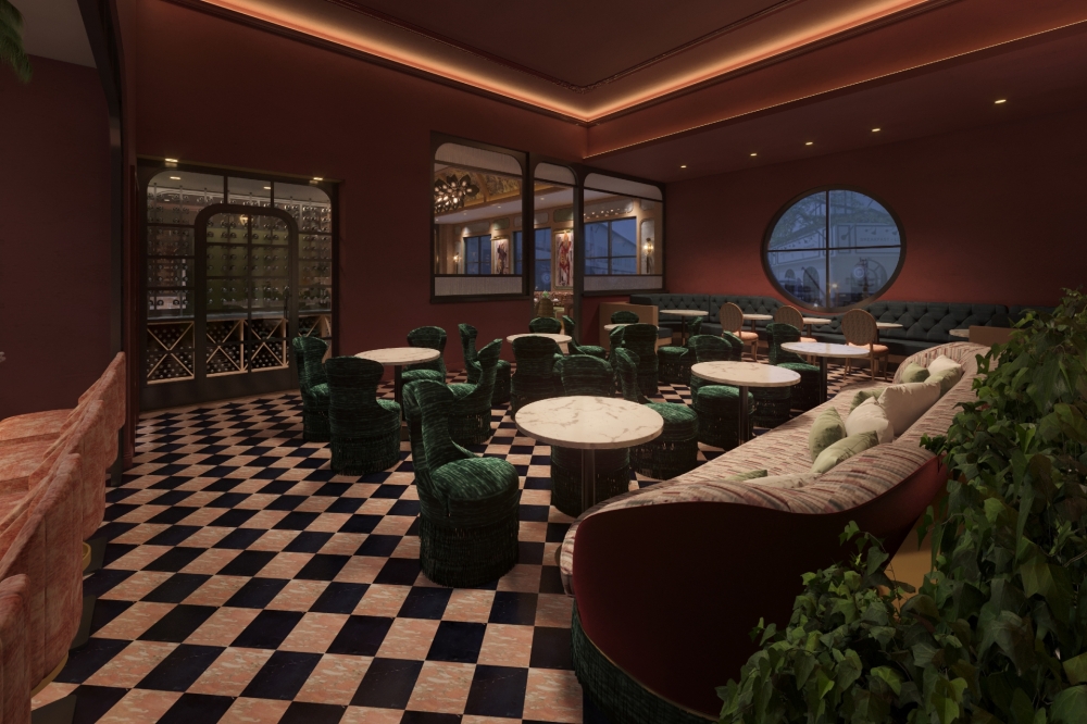 The new social club will be located at 7300 Lone Star Drive, Ste. C200, in Plano. (Rendering courtesy Legacy Club)