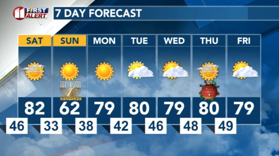 7 Day Forecast