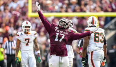 Texas A&M DL exits CFP game vs Miami