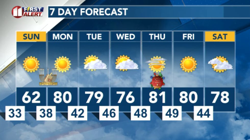 7 Day Forecast