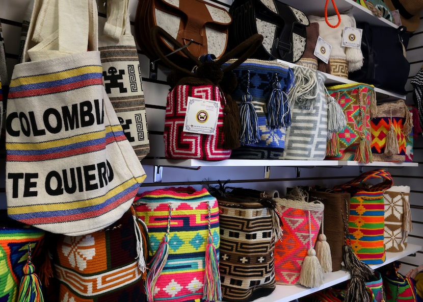 Hispanic entrepreneur Eddie Johana Duarte is the owner of Colombianitos, which sells...