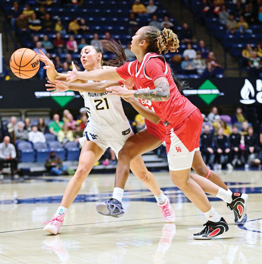 WVU women hit century mark in win over Houston | News, Sports, Jobs