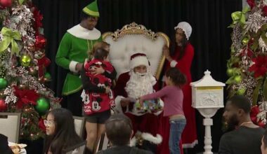 Spurs bring holiday cheer to local families with Elf Louise Project