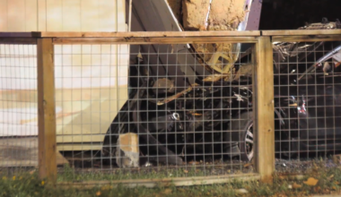 Heights crash: Car crashes into building leaving woman dead