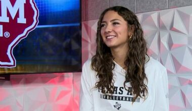 San Antonio’s Megan Fitch celebrates national title as freshman with Texas A&M volleyball