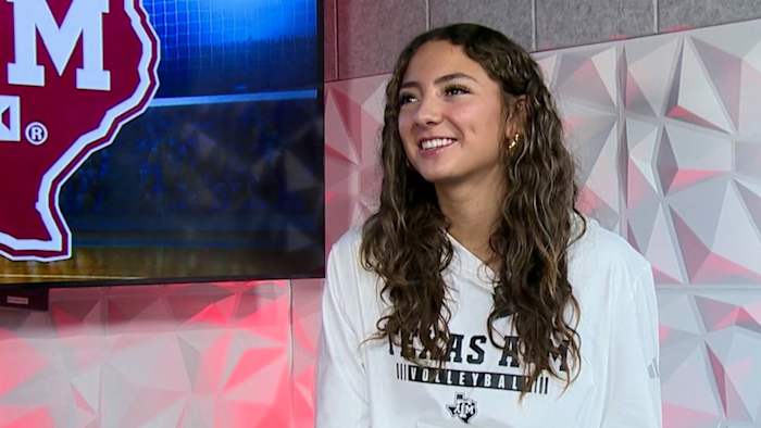 San Antonio’s Megan Fitch celebrates national title as freshman with Texas A&M volleyball