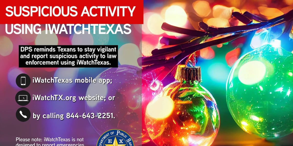 Texas DPS wants residents to speak up