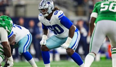 Cowboys news: Dallas moves Tyler Guyton to injured reserve