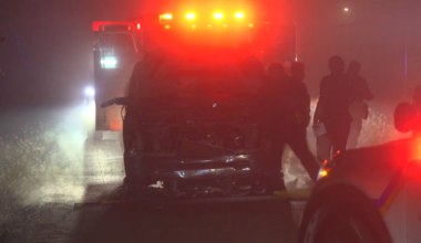 Houston firefighters discover body inside car fire in Almeda