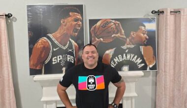 Lego portraits of Spurs’ Victor Wembanyama will be raffled to raise money for veterans