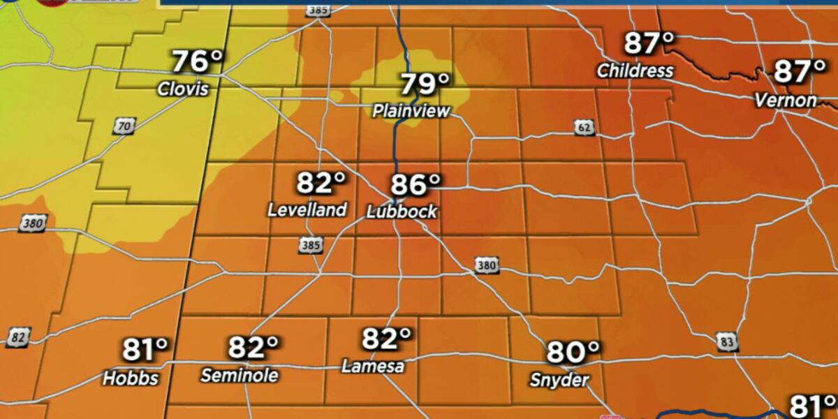 Record-breaking Christmas heat grips South Plains