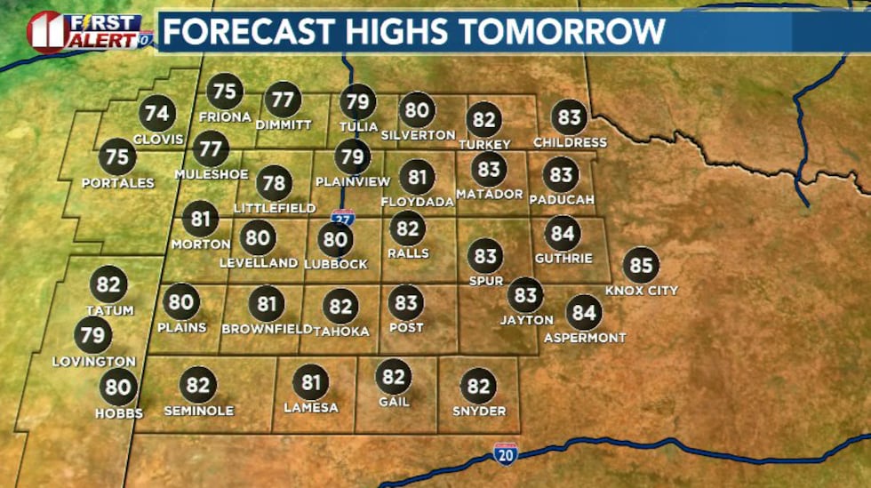 Lubbock climbed to 81 degrees on Friday, surpassing the previous record of 80 degrees, which...