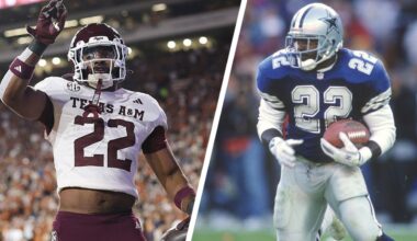 EJ Smith, son of Cowboys legend Emmitt Smith, declares for 2026 NFL Draft