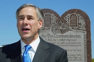 Gov. Greg Abbott signed legislation directing the display of the Ten Commandments in public...