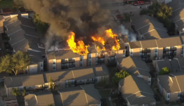 2-alarm apartment fire on Braesridge Drive in southwest Houston, firefighters on scene, HFD states