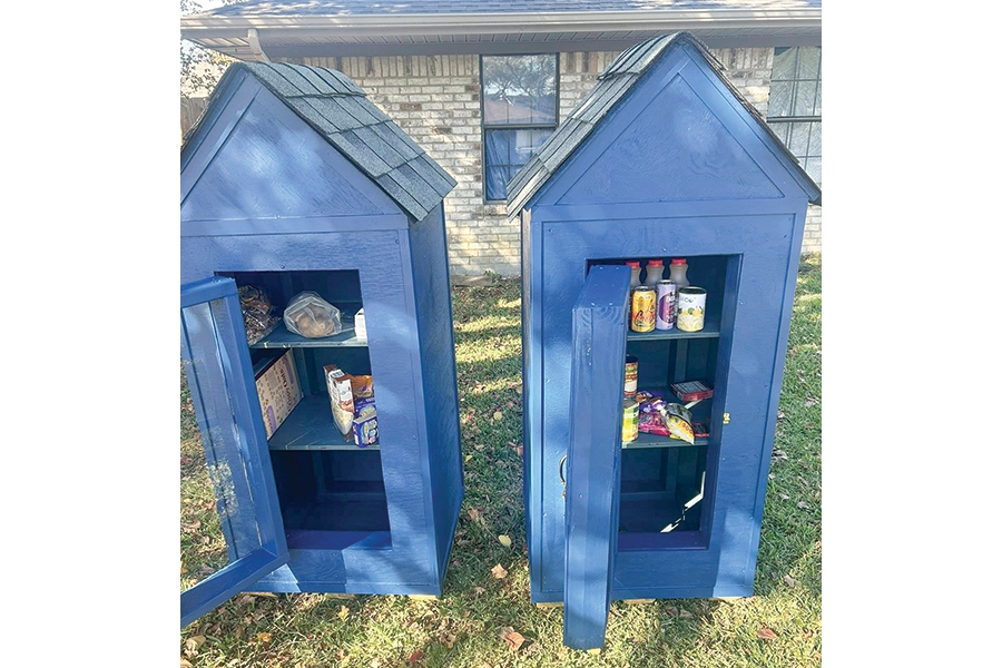 Blessing Boxes build up food resources