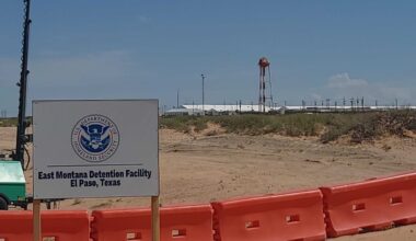 Human rights groups call on ICE to halt third-country deportations, shut down Fort Bliss detention camp