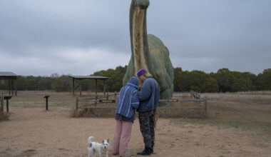 Residents protest power lines planned near Texas state park