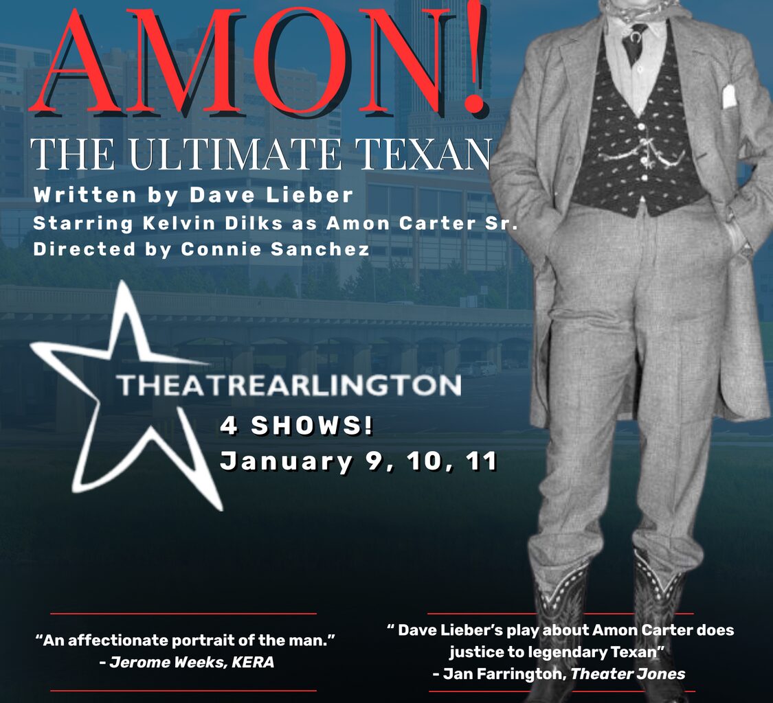 The legend returns: ‘AMON! The Ultimate Texan’ rides into Theatre Arlington Jan. 9–11
