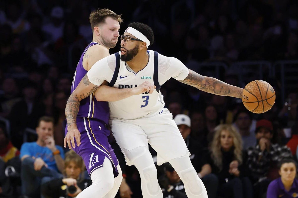 Mavs’ Anthony Davis returns to lineup, sees Lakers’ Austin Reaves, Luka Dončić put on a show