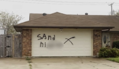 Killeen, Texas, neighbors angry after racial slur spray painted on home across from school