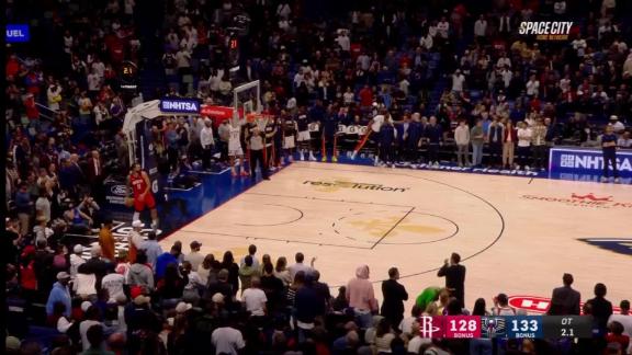 Bey has season-high 29 points lead the Pelicans' 25-point comeback in a 133-128 OT win over Houston