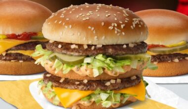 burger from McDonald's