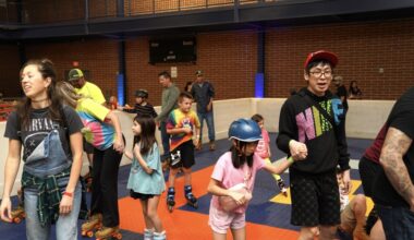 The City of Cedar Park will host a '90s throwback night filled with roller skating and arcade games on Feb. 6. (Courtesy City of Cedar Park)