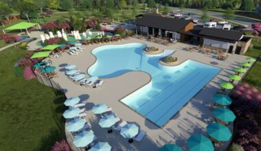 rendering of a swimming pool