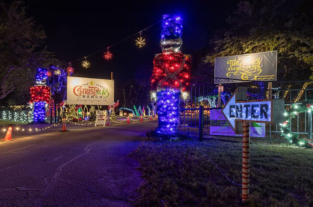 The Jones Christmas Ranch lights display is open in Boerne through Dec. 31. (Courtesy The Jones Christmas Ranch)
