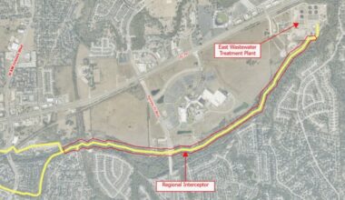 The regional interceptor in Round Rock services partner cities Austin, Cedar Park, Leander and Round Rock's wastewater needs. (Courtesy city of Cedar Park)