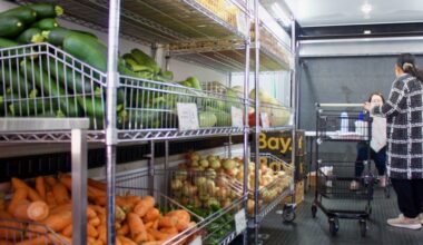 Central Texas Food Bank mobile pantry