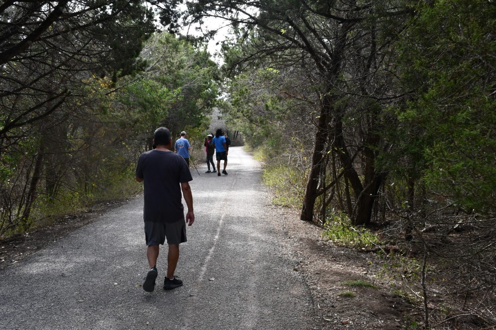 Comanche Lookout Park in San Antonio serves as one of many trail connections for the Great Springs Project. (Jarrett Whitener/Community Impact)
