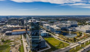 Plano officials expect the incoming Texas Stock Exchange to impact the city'sfinancial services industry, which already employs over 50,000 people. (Sky Eyes/Community Impact)