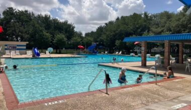 The city demolished the former Clark Henry Pool, located at 7804 Equador Street, Jersey Village, earlier this year to replace it with an updated facility. (Courtesy Jersey Village)