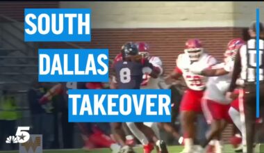 Three Dallas County high schools compete for football state titles – NBC 5 Dallas-Fort Worth