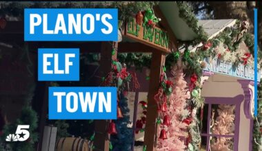 Plano Elf Town raises awareness for cancer research during holiday season – NBC 5 Dallas-Fort Worth