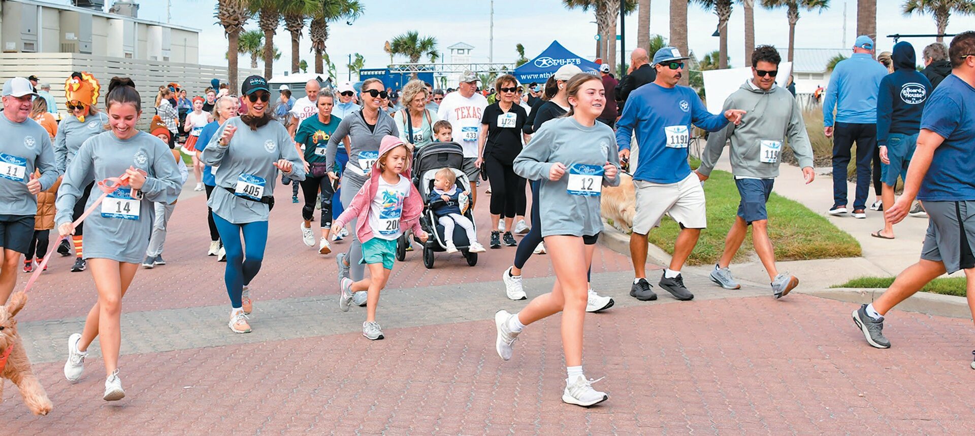 Running, bowling and gobbling at Palmilla