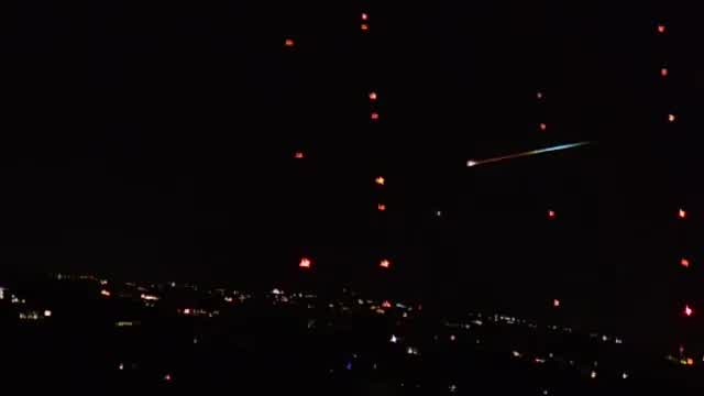 Fireball spotted in Texas skies