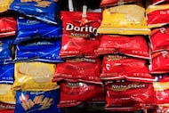 Frito-Lay snacks, which are part of PepsiCo's food and beverage lineup.