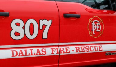 2 people, 1 dog rescued by Dallas firefighters during fire in west Oak Cliff