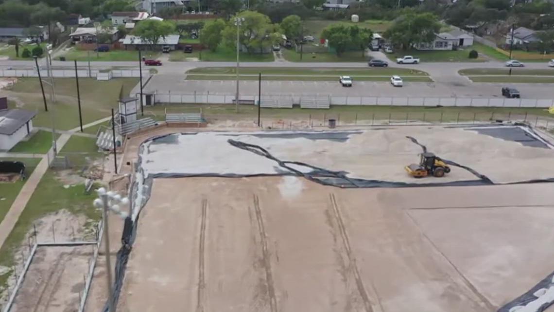 Flour Bluff ISD bringing water savings with new turf baseball and softball fields
