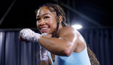 Dallas’ Alycia Baumgardner retains WBO, IBF and WBA women’s junior lightweight titles