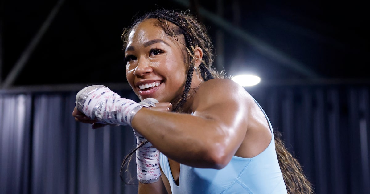 Dallas’ Alycia Baumgardner retains WBO, IBF and WBA women’s junior lightweight titles