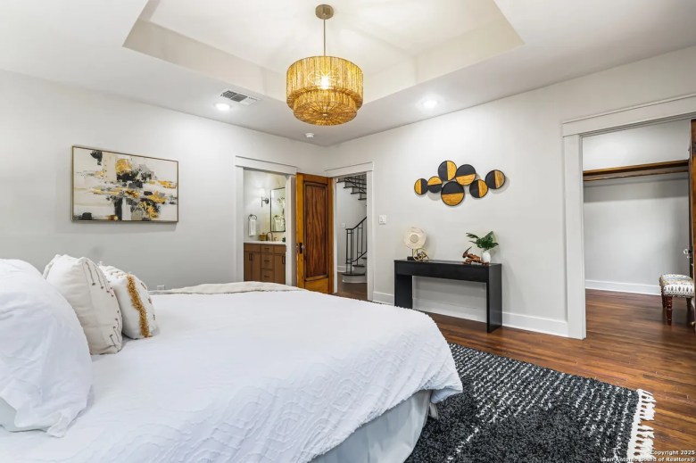 Bedroom featured at 339 W Elsmere Pl, San Antonio, TX, 78212