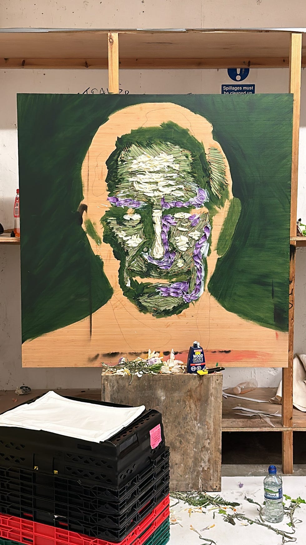 Michael Shellis King Charles Portrait