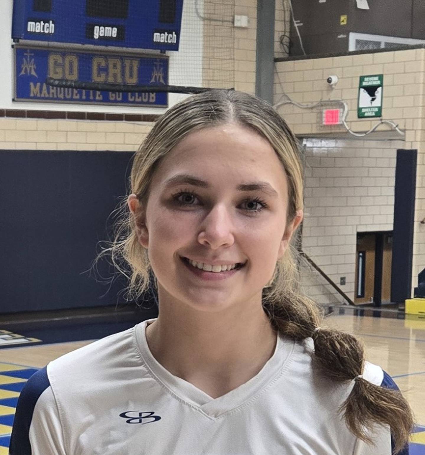 Marquette junior Kaitlyn Davis