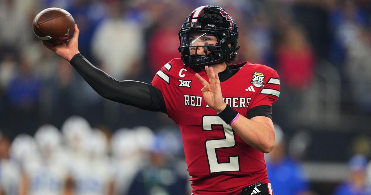 Texas Tech earns Big 12 title and likely first-round CFP bye with 34-7 win over BYU | Sports