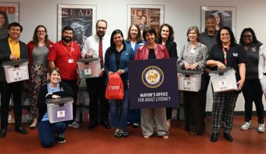 Houston Public Library and partners launch Lifesaver Literacy Kits | City Government